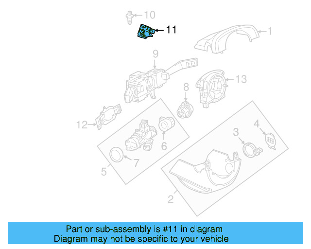 Catch 1K0-953-527-D - View 43