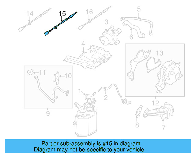 Oxygen Sensor 06A-906-262-CM - View 7