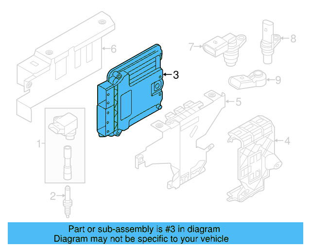 ECM 8V0-906-264-M - View 3
