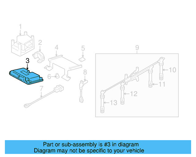 Engine Control Module (ECM) 06A-906-032-EM