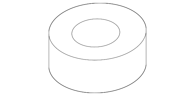 Upper Seat Spacer 1J0-412-311-A - View 2