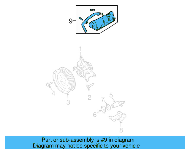 Thermostat Housing 07D-121-111-AB - View 3