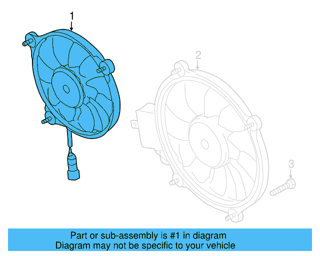 Fan Assembly 3B0-959-453-B - View 5
