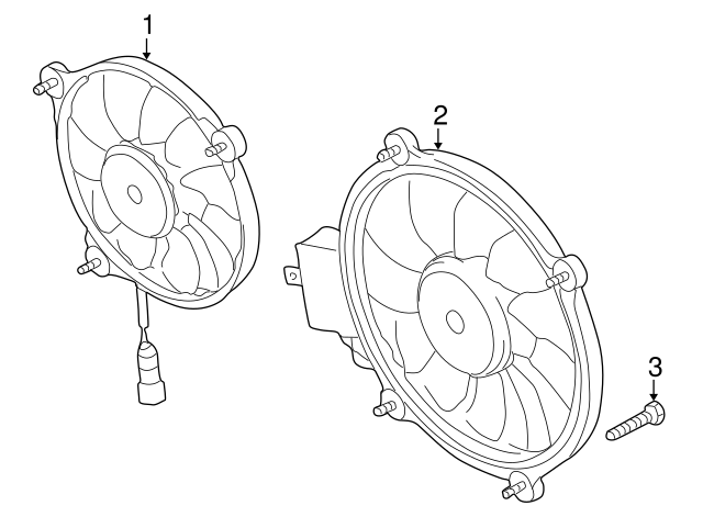 Fan Assembly 3B0-959-453-B - View 3