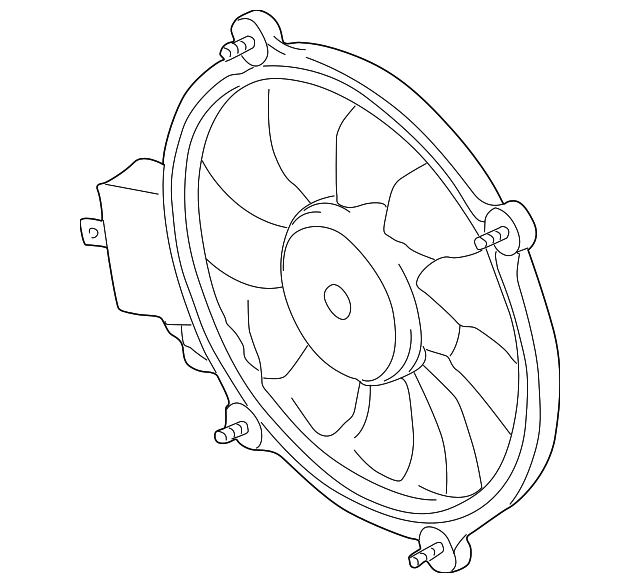 Fan Assembly 3B0-959-453-D - View 2