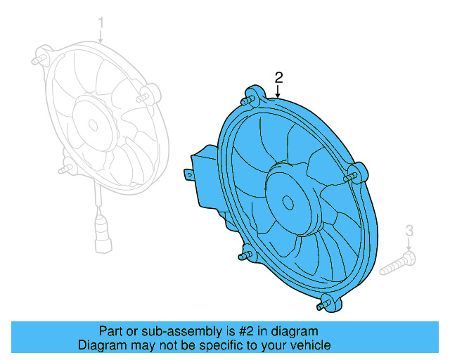 Fan Assembly 3B0-959-453-D - View 4