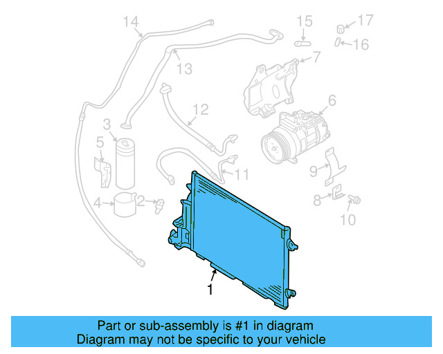 Condenser Assembly 3B7-260-403-A - View 3