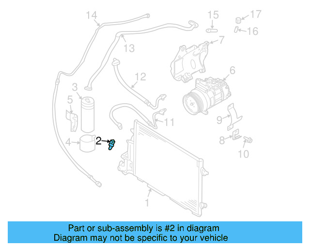 Pressure Sensor 1K0-959-126-E - View 30