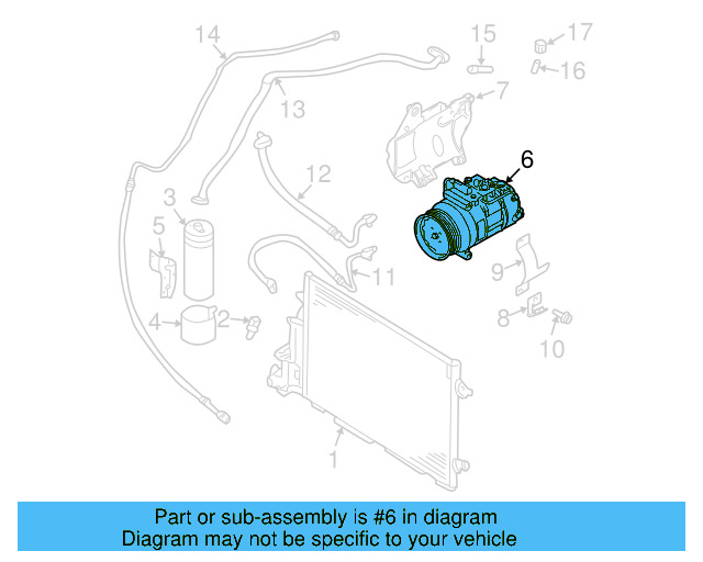 Compressor Assembly 3B0-820-803-C