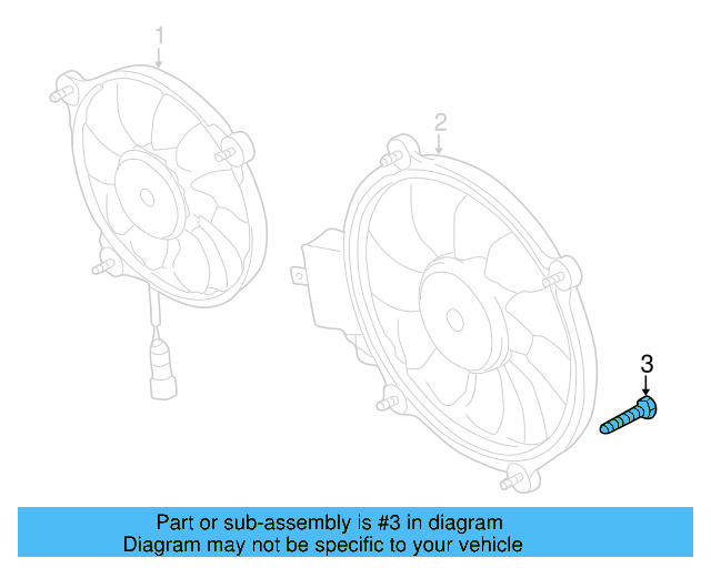 Fan Assembly Bolt N-010-261-3 - View 10