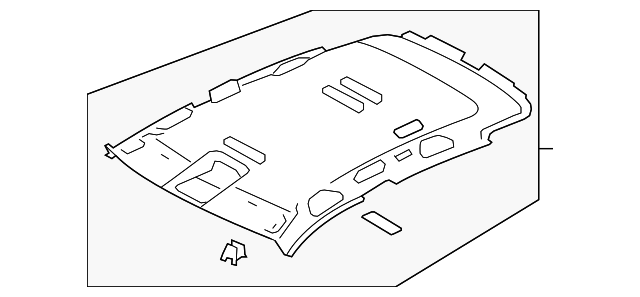Headliner 5N0-867-502-R-CE6 - View 2