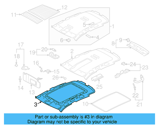 Headliner 5N0-867-502-T-5T5