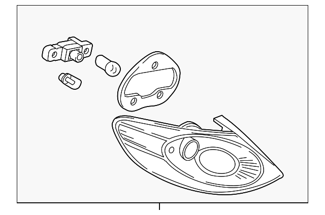 Tail Lamp Assembly 3C8-945-207-S - View 3