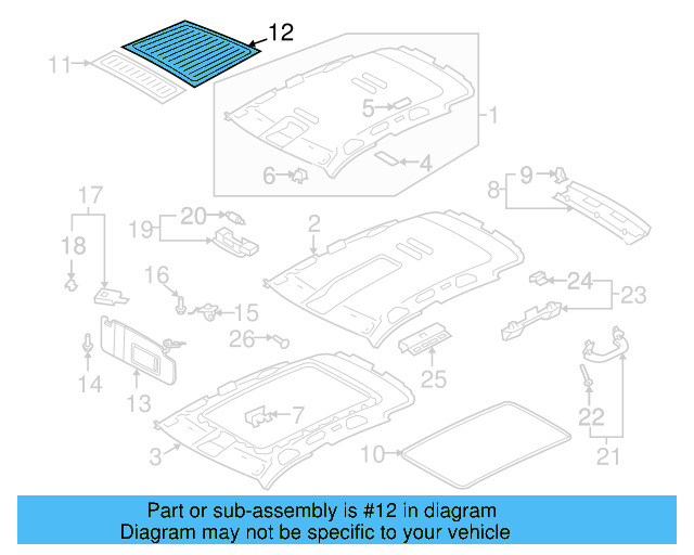 Sound Absorber 5N0-867-811-B - View 2