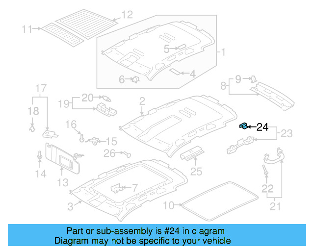 Mount Bracket Clip 5N0-867-633-A - View 39
