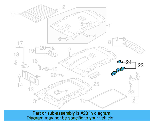 Mount Plate 5N0-858-687-A - View 4