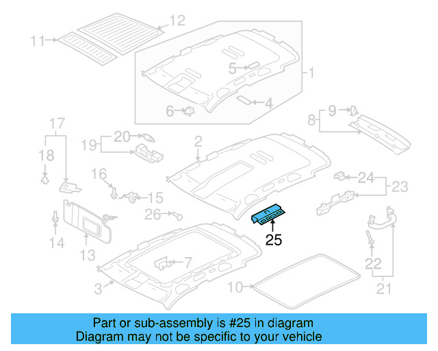 Mount Plate 5N0-858-687-A - View 5
