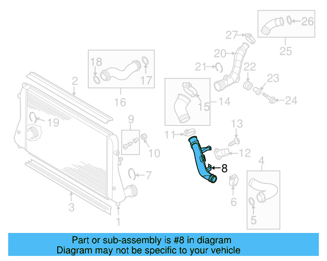 Connector Hose 1K0-145-828-AC - View 29