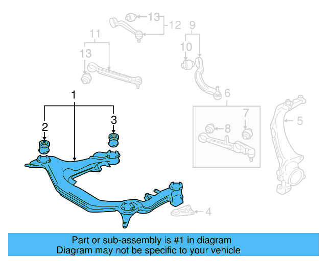 Engine Cradle 4B0-399-313-CS - View 3