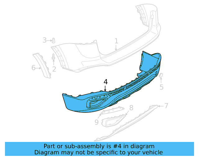 Lower Cover 2GJ-807-521-9B9 - View 3