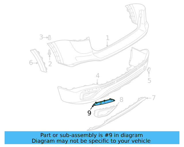 Reflector 2GJ-945-105-A - View 3
