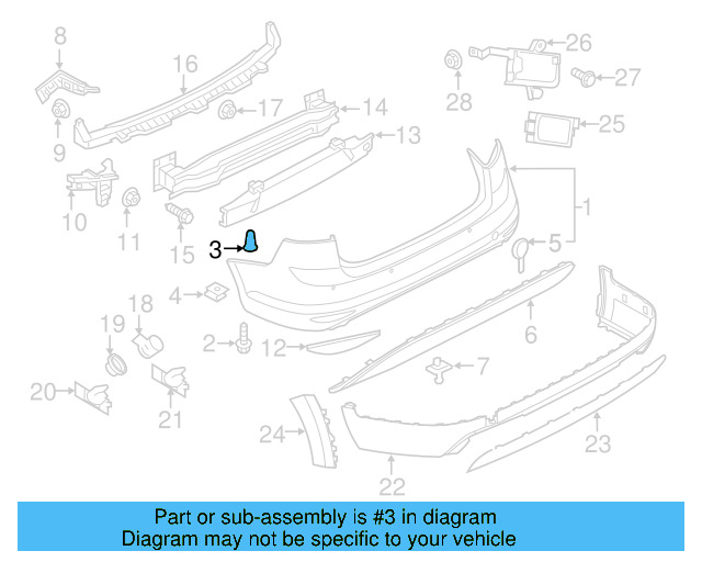 Fender Liner Retainer Nut N-908-338-01 - View 111