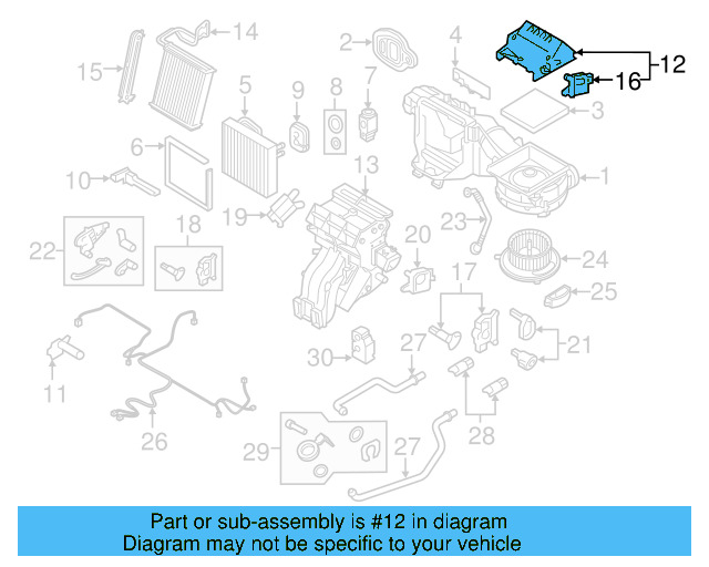 Intake Duct 5WB-898-304 - View 12