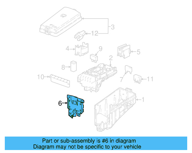 Relay Plate 5QA-937-507 - View 16