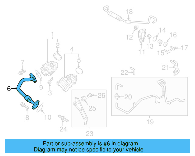 Connector Pipe 03L-131-521-AF - View 8
