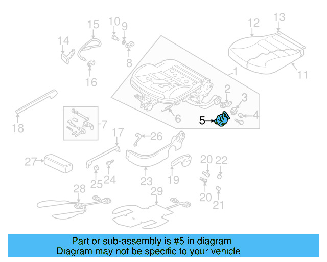 Height Adjuster 1J0-881-054-D - View 29