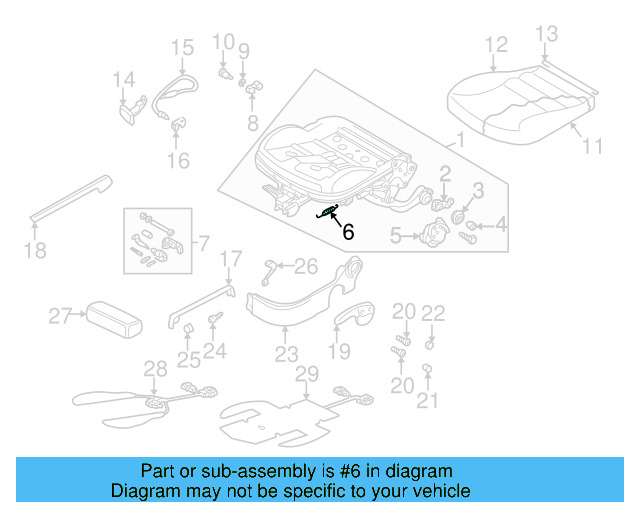 Height Adjuster Spring 1J0-881-245-C