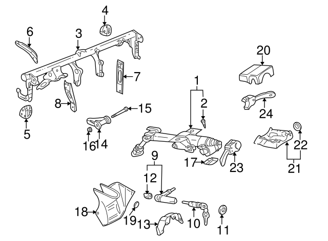 Ignition Switch 1K0-905-849-B - View 63