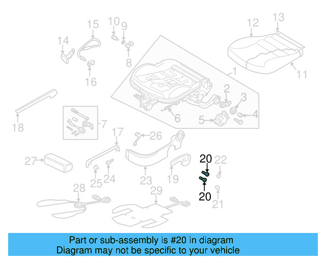 Adjust Lever Bolt N-908-049-01