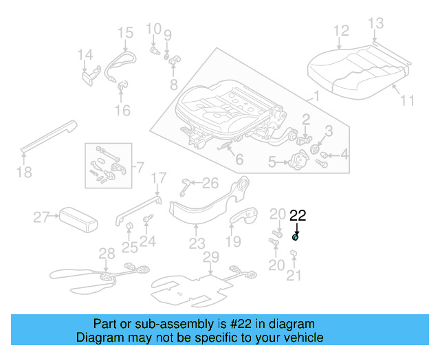 Adjust Lever Cap 1J0-881-171-C-B41 - View 18
