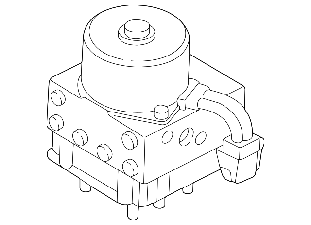 ABS Pump Assembly 1J0-698-217-A - View 9