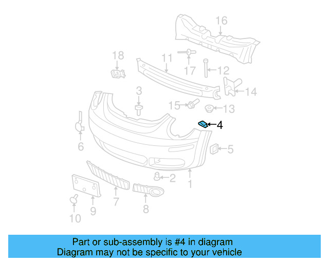 Bumper Cover U N-904-126-01 - View 9
