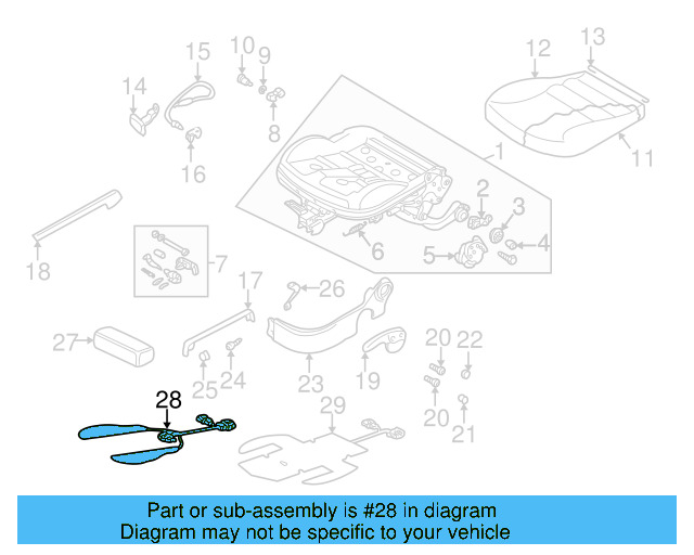 Seat Heater 3B0-963-556-A