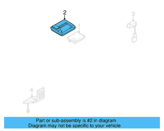 Module Bracket 3C0-919-738 - View 3