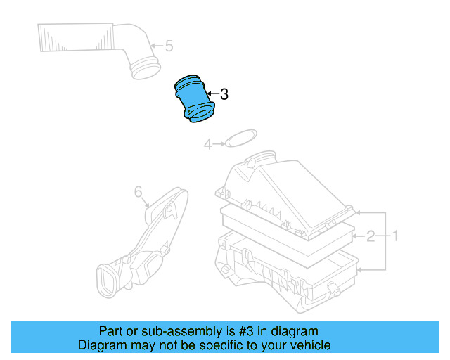 Mass Air Flow Sensor 06A-906-461-LX - View 12
