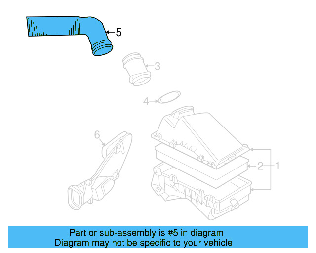 Intake Duct 06A-133-354-G - View 6