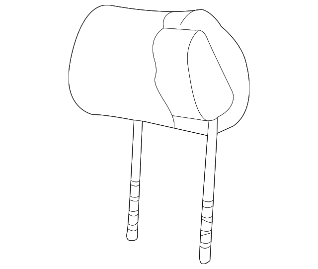 Headrest 1J0-885-905-D