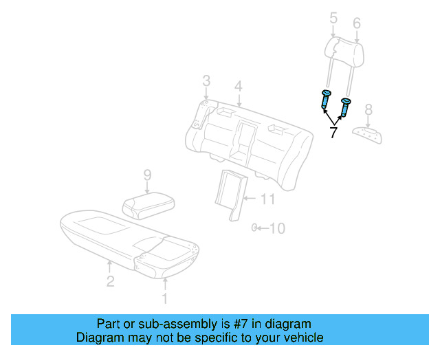 Headrest Guide 1J0-881-920-F-U71 - View 39