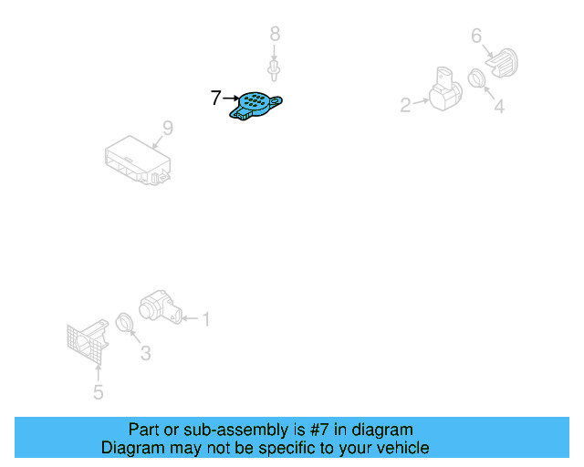 Warning Buzzer 8E0-919-279 - View 29