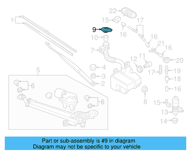 Reservoir Cap 3Q0-955-455 - View 24