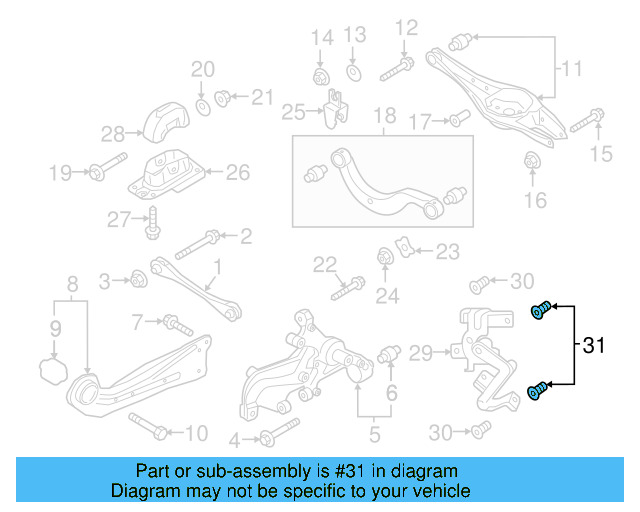 Lower Control Arm Cap N-105-977-01 - View 13