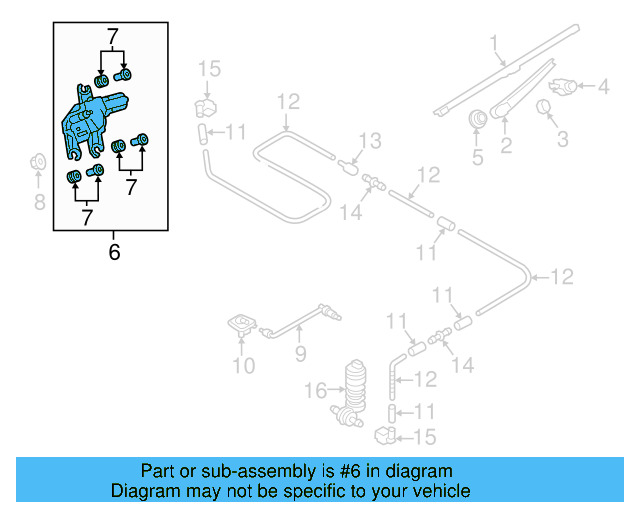 Wiper Motor 5G0-955-711-D - View 8