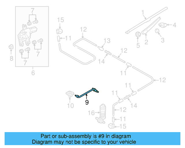 Spray Jet 5G6-955-993 - View 5