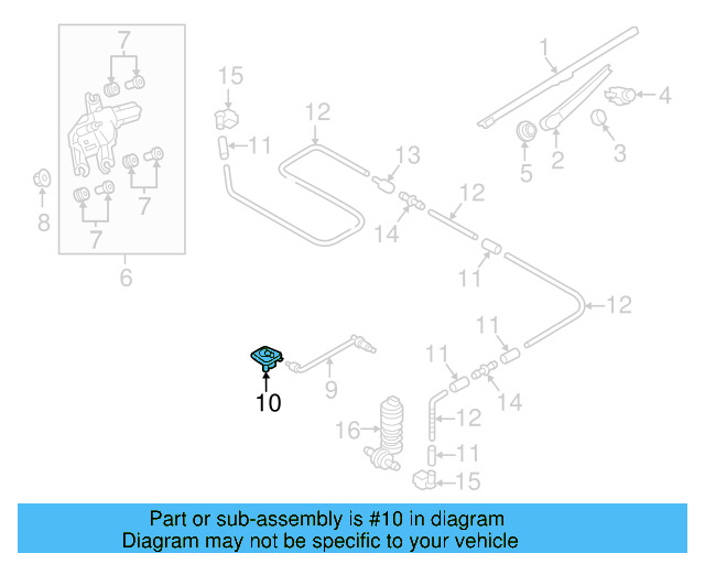 Spray Jet Connector 5G6-955-793 - View 5