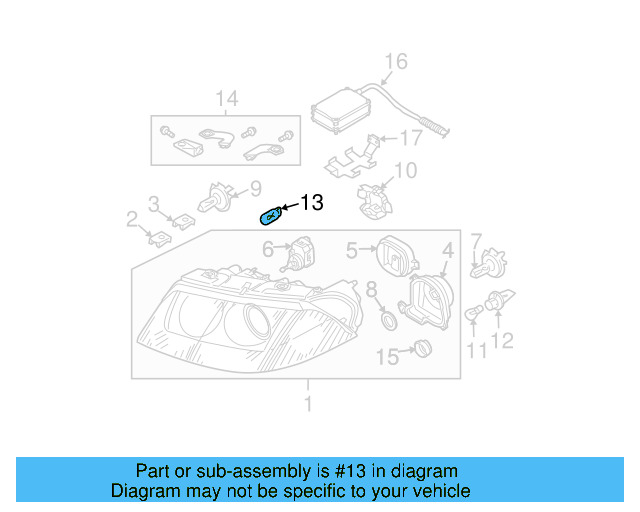 O'head Lamp Bulb N-017-753-10 - View 20