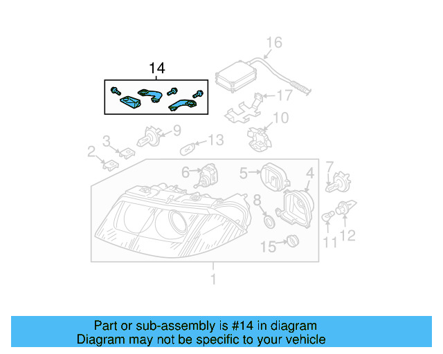 Repair Kit 3B0-998-225 - View 7